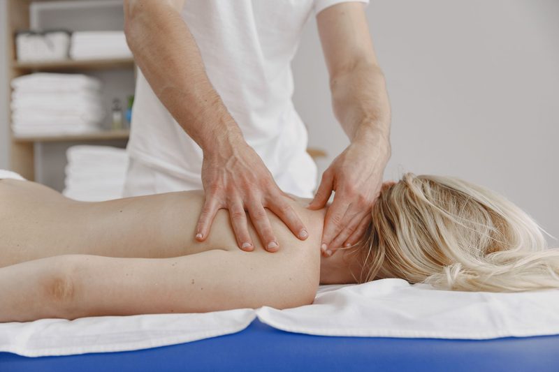Un masaje en un spa