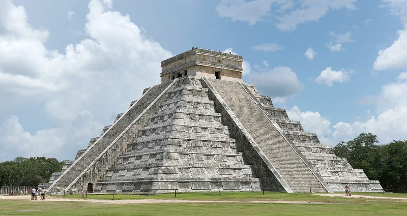 El Castillo (Pyramid of Kukulcan) at Chichen Itza