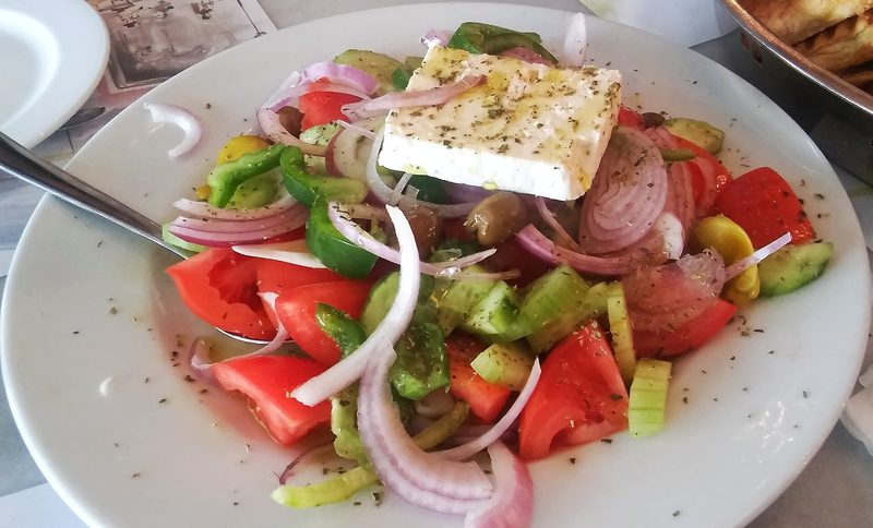 Ensalada griega (horiatiki) (foto ilustrativa)