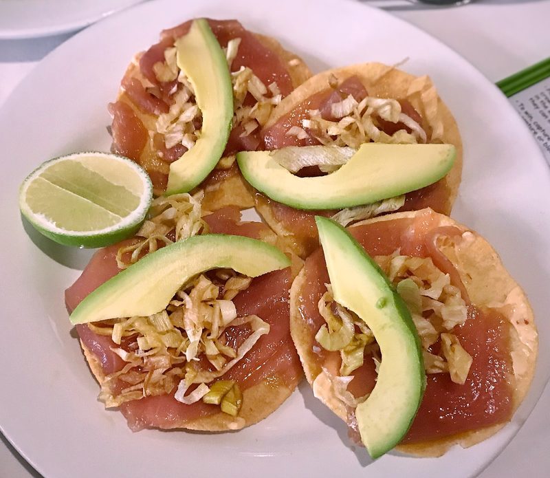 Tuna tostadas (illustrative photo)