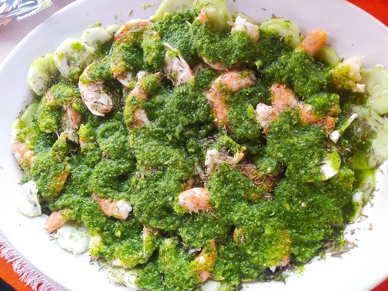 Aguachile verde de camarón (foto ilustrativa)
